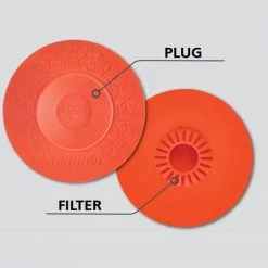 Wirquin Uppy 2-in-1 Smartplug for Kitchen and Bathroom - White -Kitchen Sinks Shop 30722337 D5 460