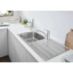 Grohe K500 1.0 Bowl Stainless Steel Kitchen Sink - 31563SD1 5 Grohe K500 1.0 Bowl Stainless Steel Kitchen Sink - 31563SD1 -Kitchen Sinks Shop 31563SD1 D2 460