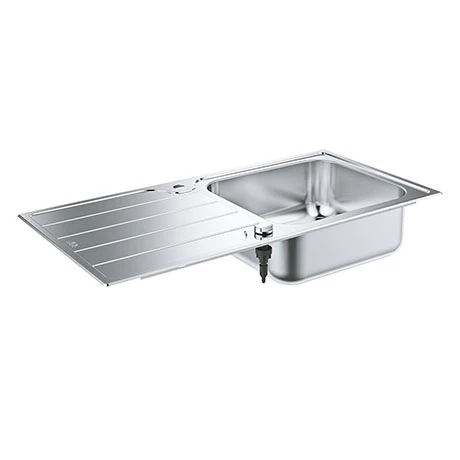 Grohe K500 1.0 Bowl Stainless Steel Kitchen Sink - 31563SD1 1 Grohe K500 1.0 Bowl Stainless Steel Kitchen Sink - 31563SD1