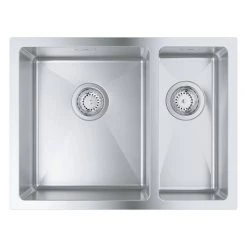 Grohe K700 1.5 Bowl Stainless Steel Kitchen Sink - 31577SD1 5 Grohe K700 1.5 Bowl Stainless Steel Kitchen Sink - 31577SD1 -Kitchen Sinks Shop 31577SD1 D2 460