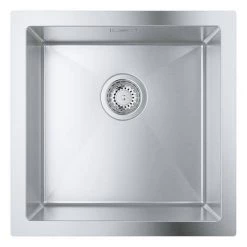 Grohe K700 1.0 Bowl Stainless Steel Kitchen Sink - 31578SD1 5 Grohe K700 1.0 Bowl Stainless Steel Kitchen Sink - 31578SD1 -Kitchen Sinks Shop 31578SD1 D3 460