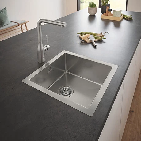 Grohe K700 1.0 Bowl Stainless Steel Kitchen Sink - 31578SD1 1 Grohe K700 1.0 Bowl Stainless Steel Kitchen Sink - 31578SD1