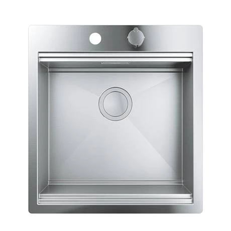 Grohe K800 1.0 Bowl Stainless Steel Kitchen Sink - 31583SD0 2 Grohe K800 1.0 Bowl Stainless Steel Kitchen Sink - 31583SD0 - Image 2