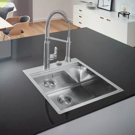 Grohe K800 1.0 Bowl Stainless Steel Kitchen Sink - 31583SD0 1 Grohe K800 1.0 Bowl Stainless Steel Kitchen Sink - 31583SD0