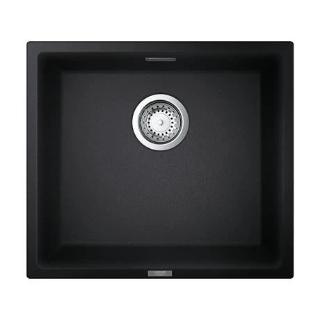 Grohe K700 1.0 Bowl Undermount Composite Quartz Kitchen Sink - Black - 31653AP0 3 Grohe K700 1.0 Bowl Undermount Composite Quartz Kitchen Sink - Black - 31653AP0 - Image 3
