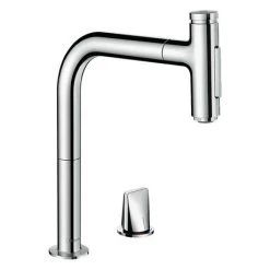 Hansgrohe C51-F635-09 1.5 Bowl Kitchen Sink & Tap Bundle - 43220000 8 Hansgrohe C51-F635-09 1.5 Bowl Kitchen Sink & Tap Bundle - 43220000 -Kitchen Sinks Shop 43217000 D2 460