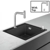 Hansgrohe C51-F450-06 1.0 Bowl Kitchen Sink & Tap Bundle - 43217000