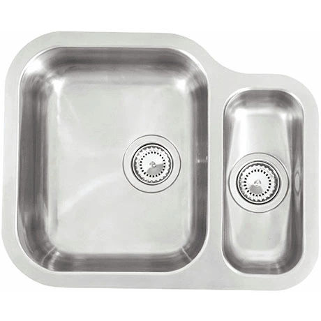 Reginox Alaska 1.5 Bowl Stainless Steel Undermount Kitchen Sink 1 Reginox Alaska 1.5 Bowl Stainless Steel Undermount Kitchen Sink