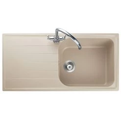 Rangemaster Amethyst 1000 x 500mm Igneous Stone 1.0 Bowl Inset Sink - AME1051SN