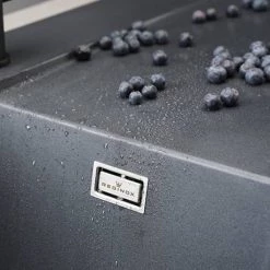 Reginox Amsterdam 10 1.0 Bowl Granite Kitchen Sink - Black Silvery 5 Reginox Amsterdam 10 1.0 Bowl Granite Kitchen Sink - Black Silvery -Kitchen Sinks Shop AMSTERDAM10BS D2 460