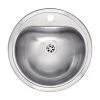 Reginox Atlantis 1.0 Bowl 1TH Stainless Steel Inset/Undermount Kitchen Sink (No Overflow)