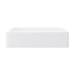 Arezzo 600 x 390mm Gloss White Rectangular Counter Top Basin 7 Arezzo 600 x 390mm Gloss White Rectangular Counter Top Basin -Kitchen Sinks Shop AZ7813 n d1 460
