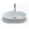 Clearwater - Sontuoso Bacino 600 Natural Stone Countertop Basin - W590 x D390mm - B5E