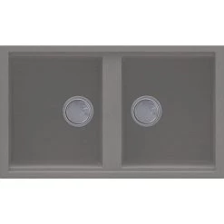 Reginox Best 450 2.0 Bowl Granite Kitchen Sink - Titanium