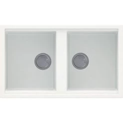 Reginox Best 450 2.0 Bowl Granite Kitchen Sink - White