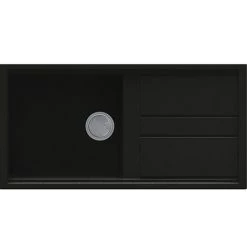 Reginox Best 480 1.0 Bowl Granite Kitchen Sink - Black