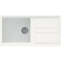 Reginox Best 480 1.0 Bowl Granite Kitchen Sink - White