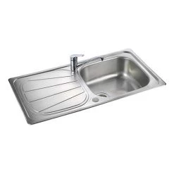 Rangemaster Baltimore 1.0 Bowl Stainless Steel Kitchen Sink