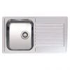 Reginox Centurio L10 1.0 Bowl Stainless Steel Integrated Kitchen Sink