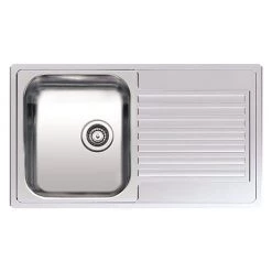 Reginox Centurio L10 1.0 Bowl Stainless Steel Integrated Kitchen Sink