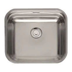 Reginox Colorado Comfort 1.0 Bowl Stainless Steel Inset/Undermount Kitchen Sink -Kitchen Sinks Shop COLORADOCOMFORT D2 460
