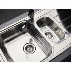 Reginox Diplomat Eco 1.5 Bowl Stainless Steel Inset Kitchen Sink -Kitchen Sinks Shop DIPLOMAT15ECO D3 460