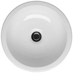Ideal Standard White Round 40cm 0TH Vessel Basin 6 Ideal Standard White Round 40cm 0TH Vessel Basin -Kitchen Sinks Shop E000601 D2 460