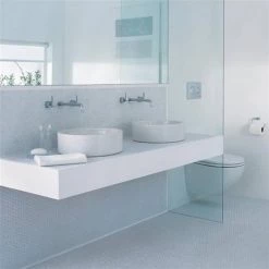 Ideal Standard White Round 40cm 0TH Vessel Basin 7 Ideal Standard White Round 40cm 0TH Vessel Basin -Kitchen Sinks Shop E000601 D3 460