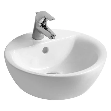 Ideal Standard Connect Sphere 43cm 1TH Vessel Basin 1 Ideal Standard Connect Sphere 43cm 1TH Vessel Basin