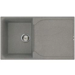 Reginox Ego 400 1.0 Bowl Granite Kitchen Sink - Titanium