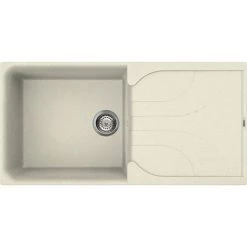 Reginox Ego 480 1.0 Bowl Granite Kitchen Sink - Cream