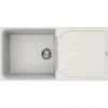Reginox Ego 480 1.0 Bowl Granite Kitchen Sink - White