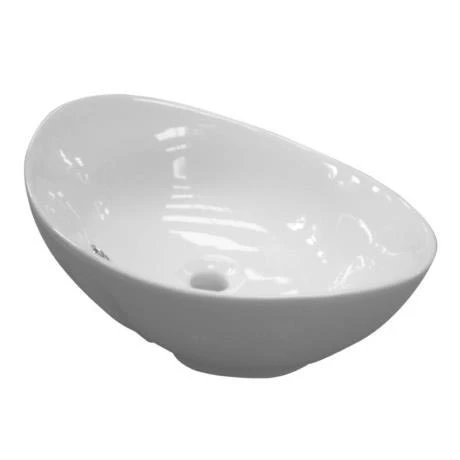 Edge High Rise Waterfall Basin Mixer with Oval Counter Top Basin 3 Edge High Rise Waterfall Basin Mixer with Oval Counter Top Basin - Image 3