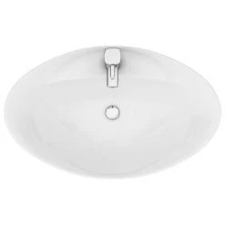 Faro Oval Counter Top Basin 1TH - 590 x 395mm 6 Faro Oval Counter Top Basin 1TH - 590 x 395mm -Kitchen Sinks Shop Faro Oval Counter Top Basin detail2 460