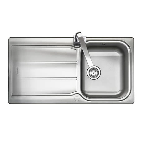 Rangemaster Glendale 1.0 Bowl Stainless Steel Kitchen Sink 1 Rangemaster Glendale 1.0 Bowl Stainless Steel Kitchen Sink