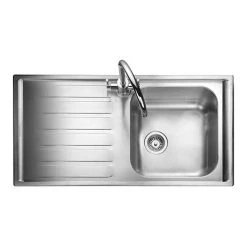 Rangemaster Manhattan 1.0 Bowl Stainless Steel Kitchen Sink