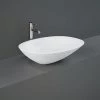 RAK Morning 540 x 380mm 0TH Oval Counter Top Basin - MORCT5400AWHA