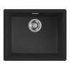 Reginox Multa 105 1.0 Bowl Granite Kitchen Sink - Black