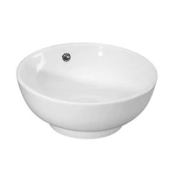Nuie 410 Round Counter Top Vessel - NBV124 -Kitchen Sinks Shop NBV124 d1 460