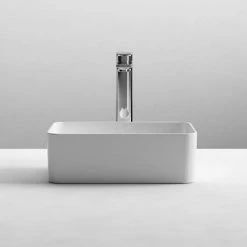 Nuie Rectangular 360 x 230mm Ceramic Counter Top Basin 0TH - NBV179 -Kitchen Sinks Shop NBV179 d5 460