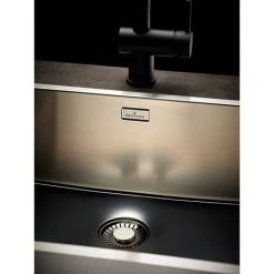 Reginox New York 50x40 1.0 Bowl Stainless Steel Integrated Kitchen Sink -Kitchen Sinks Shop NEWYORK50X40L D3 460