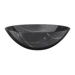 Nero Margiua 430mm Round Marble Basin 0TH - NM001 -Kitchen Sinks Shop NM001 d6 460