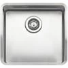Reginox Ohio 40x40 1.0 Bowl Stainless Steel Kitchen Sink