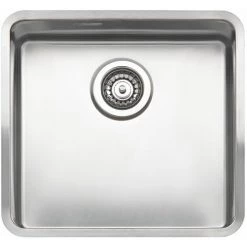 Reginox Ohio 40x40 1.0 Bowl Stainless Steel Kitchen Sink