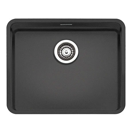 Reginox Ohio 50x40 1.0 Bowl Stainless Steel Kitchen Sink - Black 1 Reginox Ohio 50x40 1.0 Bowl Stainless Steel Kitchen Sink - Black