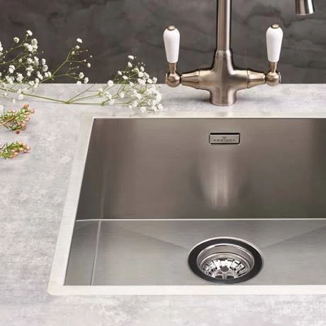 Reginox Ontario 50x40 1.0 Bowl Stainless Steel Integrated Kitchen Sink 2 Reginox Ontario 50x40 1.0 Bowl Stainless Steel Integrated Kitchen Sink - Image 2