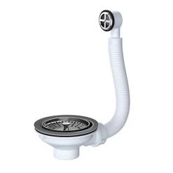 Viva Basket Strainer Waste with Round Overflow