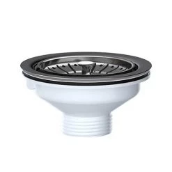 Viva Stainless Steel Kitchen Sink Basket Strainer