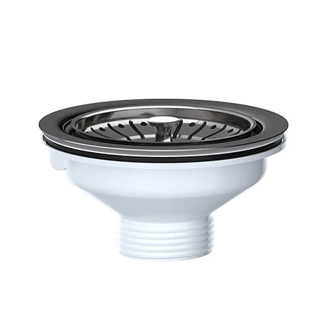 Viva Stainless Steel Kitchen Sink Basket Strainer 1 Viva Stainless Steel Kitchen Sink Basket Strainer