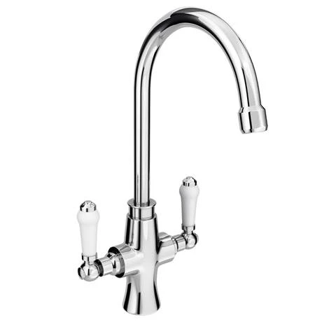 Reginox Traditional White Ceramic 1.5 Kitchen Sink + Mixer Tap 3 Reginox Traditional White Ceramic 1.5 Kitchen Sink + Mixer Tap - Image 3